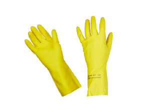 Перчатки латексные Vileda Professional Контракт желтые
